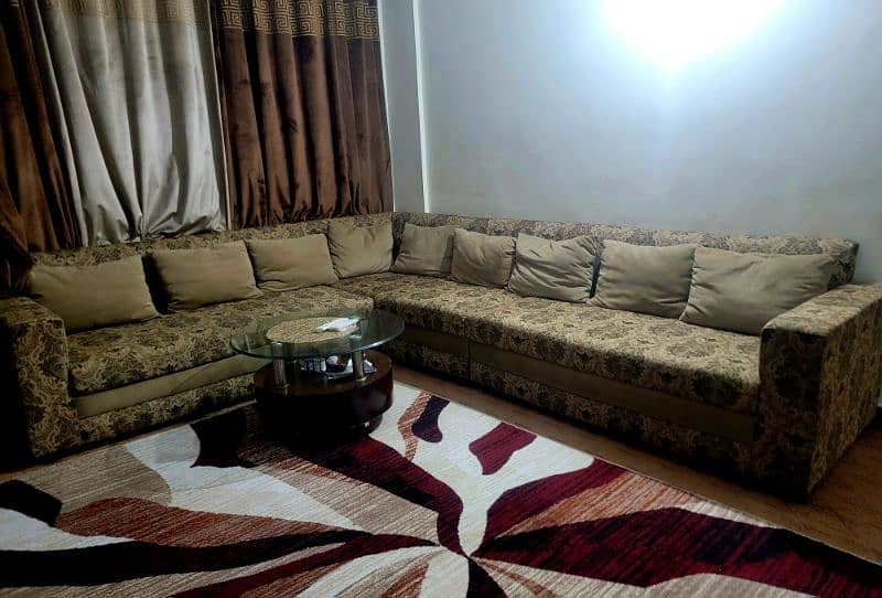 9 Seater Custom-made L-shaped Sofa Set (Excellent Condition) 3