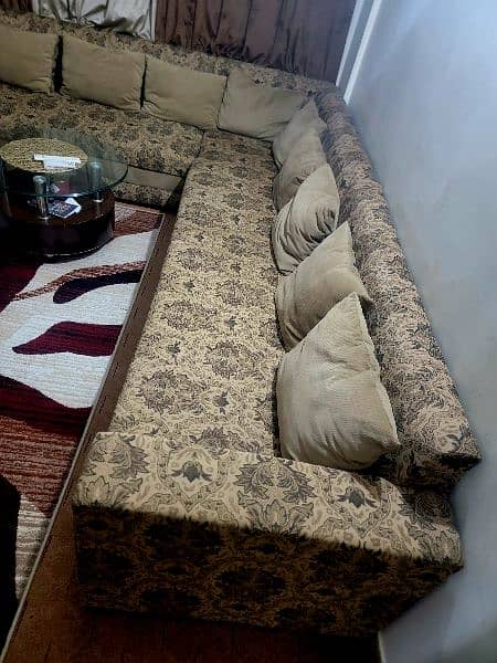 9 Seater Custom-made L-shaped Sofa Set (Excellent Condition) 8