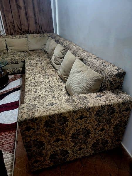 9 Seater Custom-made L-shaped Sofa Set (Excellent Condition) 9