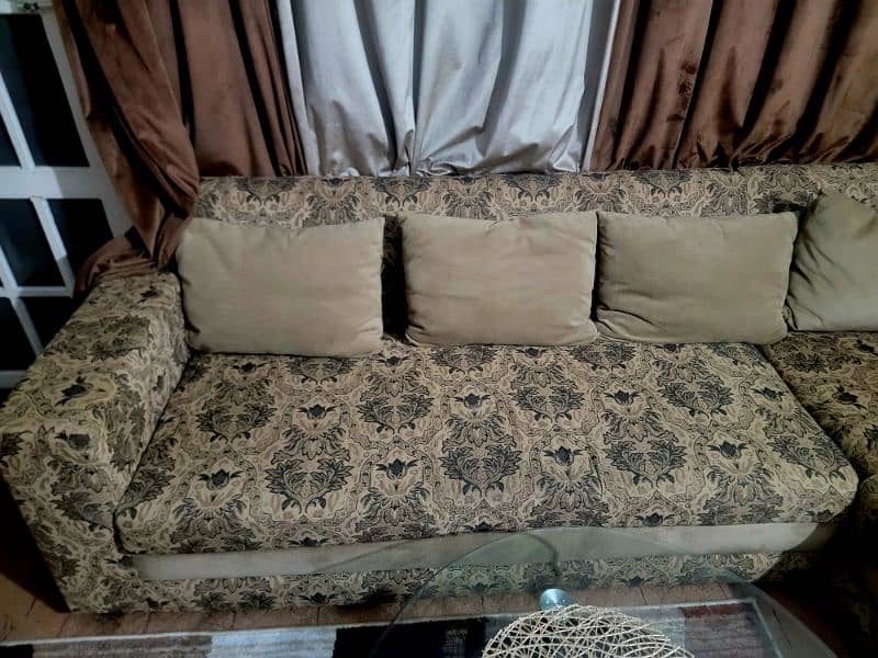 9 Seater Custom-made L-shaped Sofa Set (Excellent Condition) 12