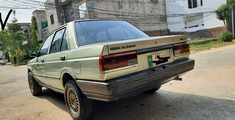 Nissan Sunny 1986 registered 2014 Lahore 1