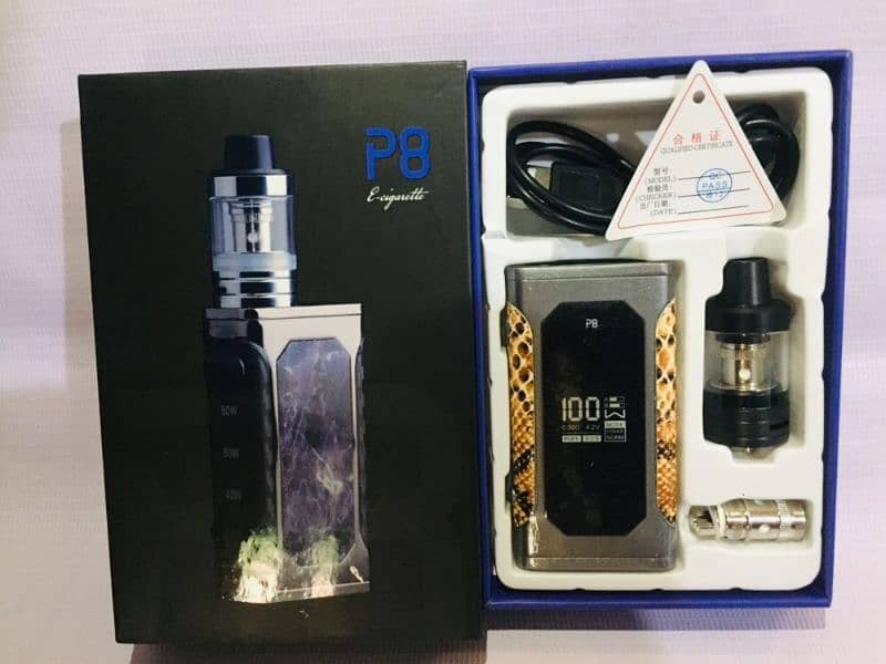 p8 100w vape original/smoking vape 8/p10/ smoking device/display vape 1