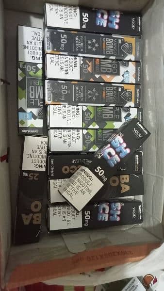 Original flavors and disposable pods 1