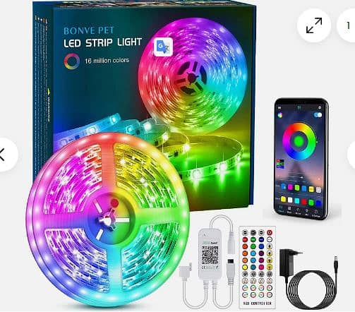 LED Strip, Bluetooth RGB LED Streifen, Farbwechsel A827 3