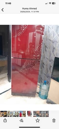 Pel glass door refrigerator for sale 0