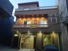 5 Marla modren design double unit brand new very beautiful hot location house for sale in shadab colony main ferozepur road Lahore near nishter Bazar Metro bus stop Noor hospital