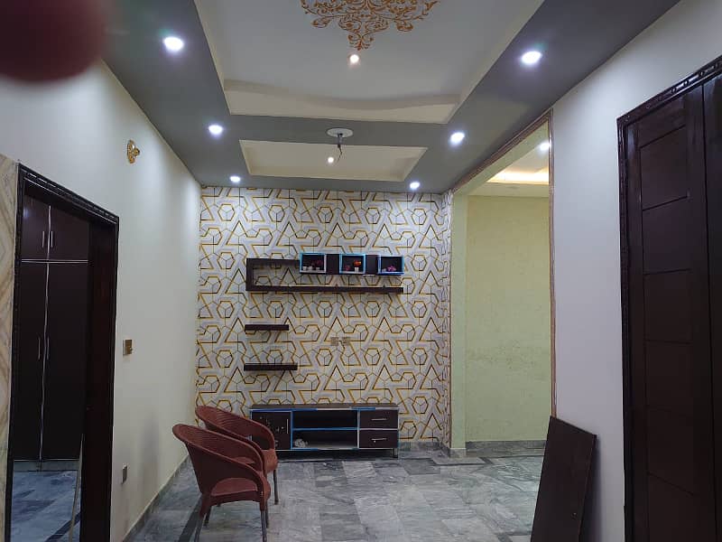5 Marla modren design double unit brand new very beautiful hot location house for sale in shadab colony main ferozepur road Lahore near nishter Bazar Metro bus stop Noor hospital 4