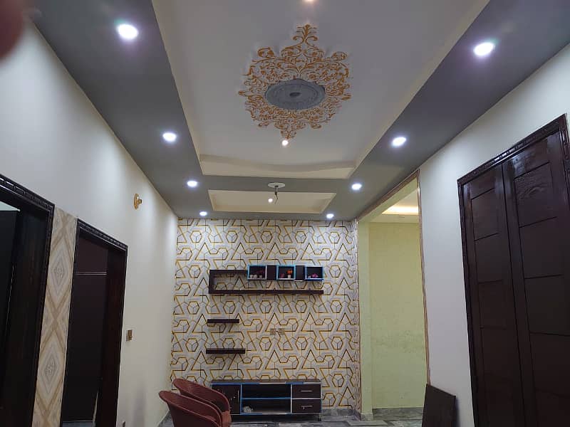 5 Marla modren design double unit brand new very beautiful hot location house for sale in shadab colony main ferozepur road Lahore near nishter Bazar Metro bus stop Noor hospital 5