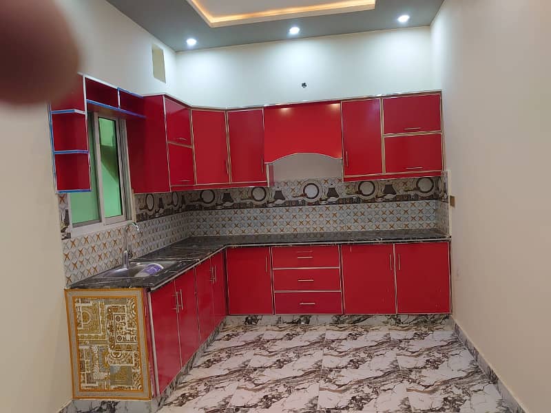 5 Marla modren design double unit brand new very beautiful hot location house for sale in shadab colony main ferozepur road Lahore near nishter Bazar Metro bus stop Noor hospital 36