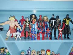 action figures characters toys