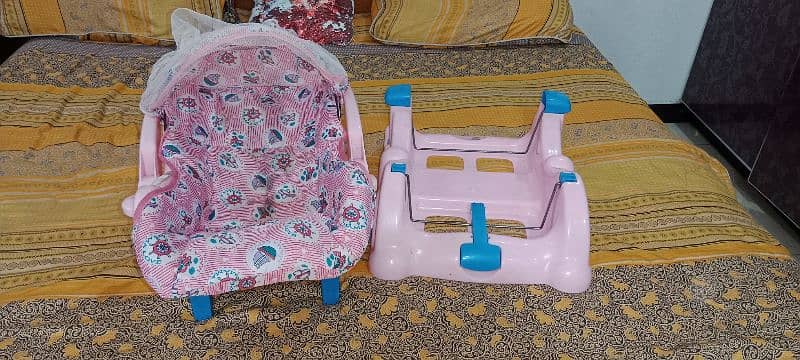 mama love baby cot 3 in 1 with manual swing 1