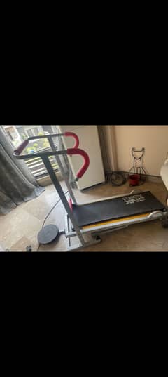 Treadmill manual with twister