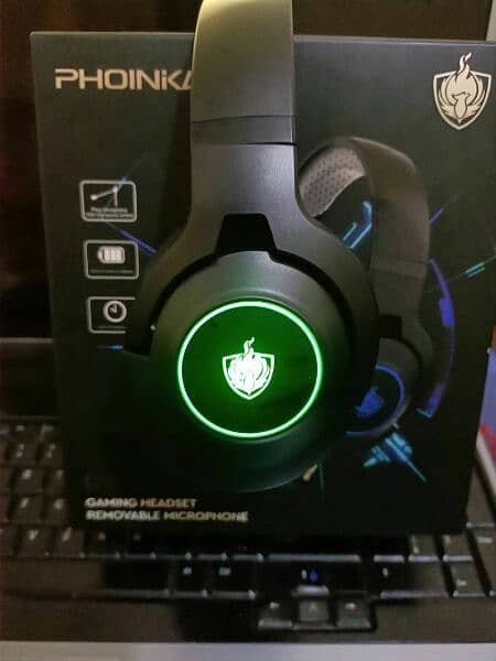 Phonikas Q9 Pro Gaming Bluetooth Headphones With External Mic 6