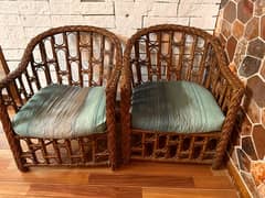 wooden furnished looking in good condition