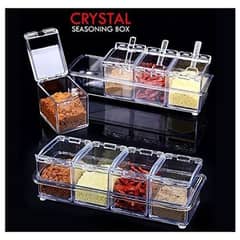 Crystal seasoning box