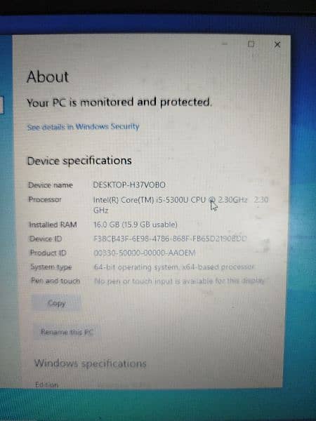 Dell Elitetbook core i5 5th generation 16GB 1