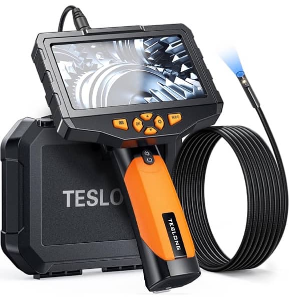 TESLONG Dual Lens Borescope/ Endoscope (NTS300) with 5 inch Screen 2