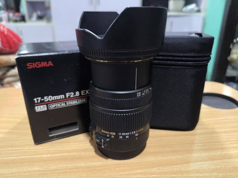 Sigma 17-50mm F2.8 EX DC OS For Canon 1