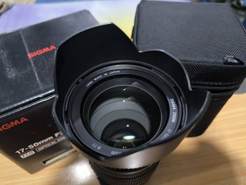 Sigma 17-50mm F2.8 EX DC OS For Canon 2