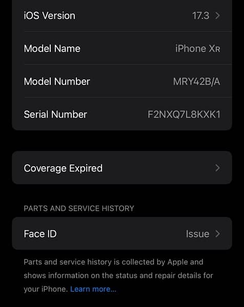 iphone Xr 64 GB non pta face id disable waterpack 64 GB 0