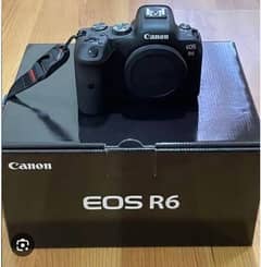 Canon R6 with Original Box (Almost New)