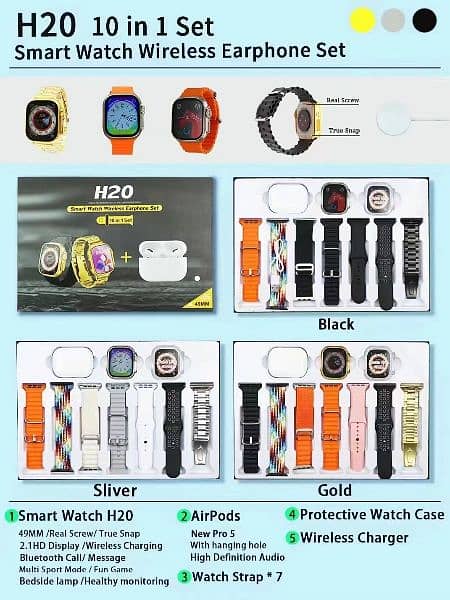 Smartwatches On Sale I9  ultra max Pro max sale COD all over pakistan 1