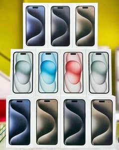 IPHONE 15 & 15 PRO BOX PACK STOCK @ iStore By Farhan 0