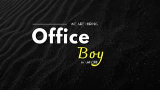 Office Boy Job