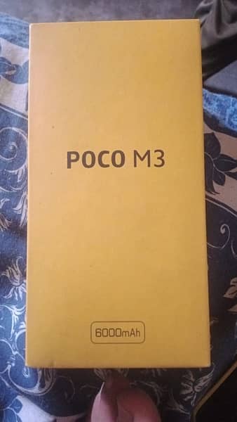 Poco M3 4/128gb Pta proved with box and charger 2