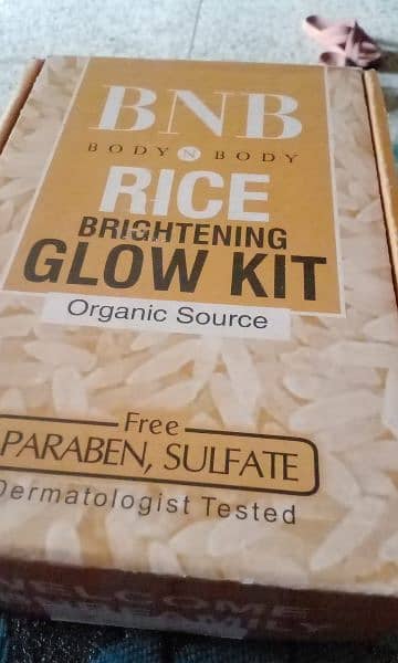 BNB rice glow kit 4