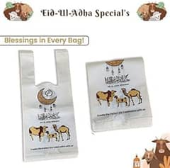 Biodegradable Eid meat bags