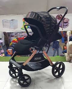 2 in 1 imported baby stroller pram best for new born best for gift