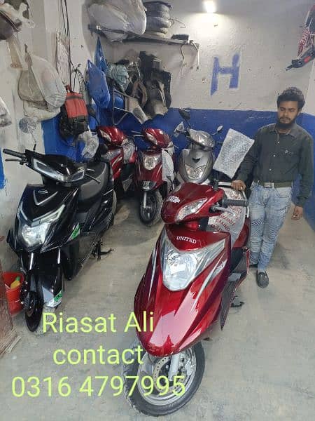 49 cc japanese 4 stroke tri wheeler scooty contact at 03004142432 6