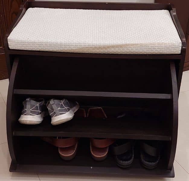 shoe Rack with Seat 1