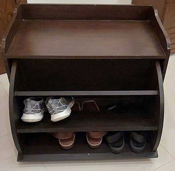 shoe Rack with Seat 2