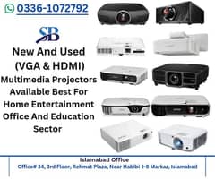 Multimedia projectors available for sale