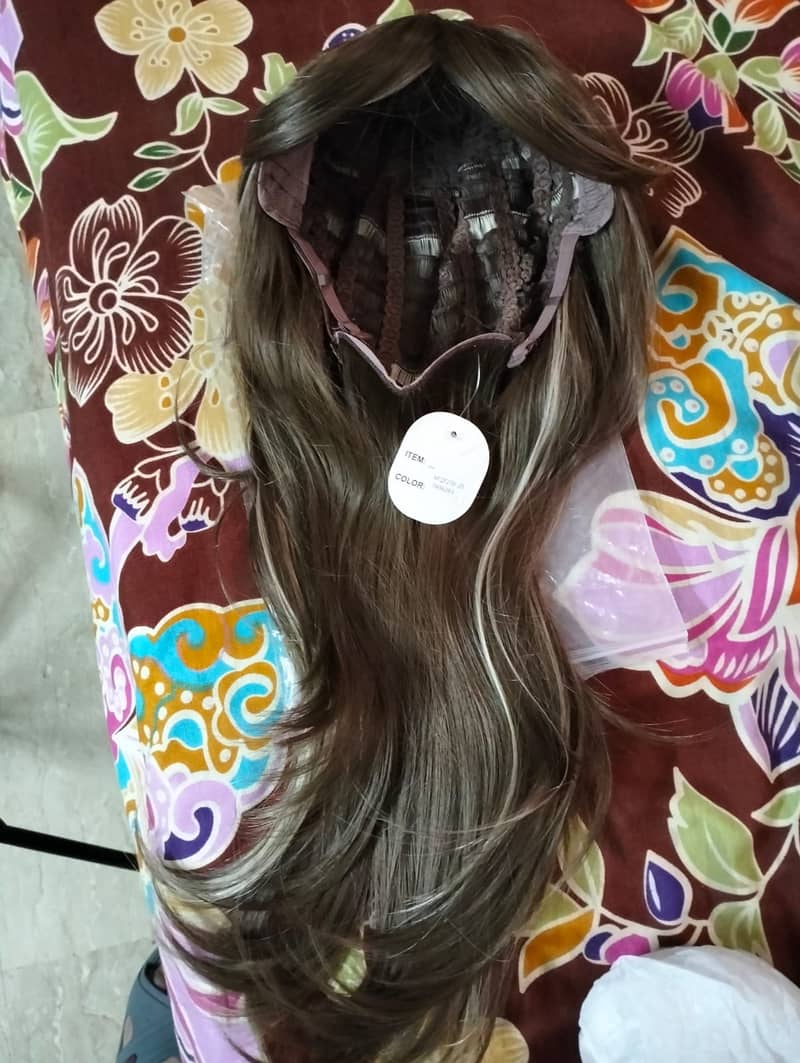 Striking Platinum Layer Butterfly Cut Bangs Full Head Wigs Girls Women 7