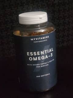Boost heart health & body performance: 100% My Protein Omega3 fish oil 0