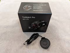 TicWatch Pro 4G LTE in Mint Condition with box and spare charger