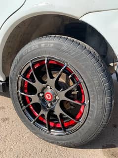 15 inch rims for sale with 175/65/15 tyres