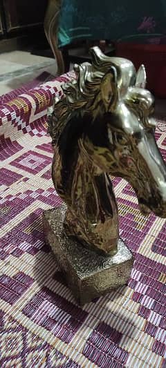 Polished Horse Statue for Home Decoration