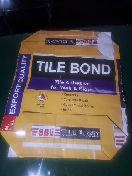 Gw tile bond marking 0