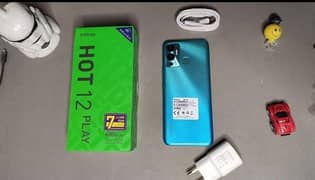 Infinix hot 12 play open box phone available 0