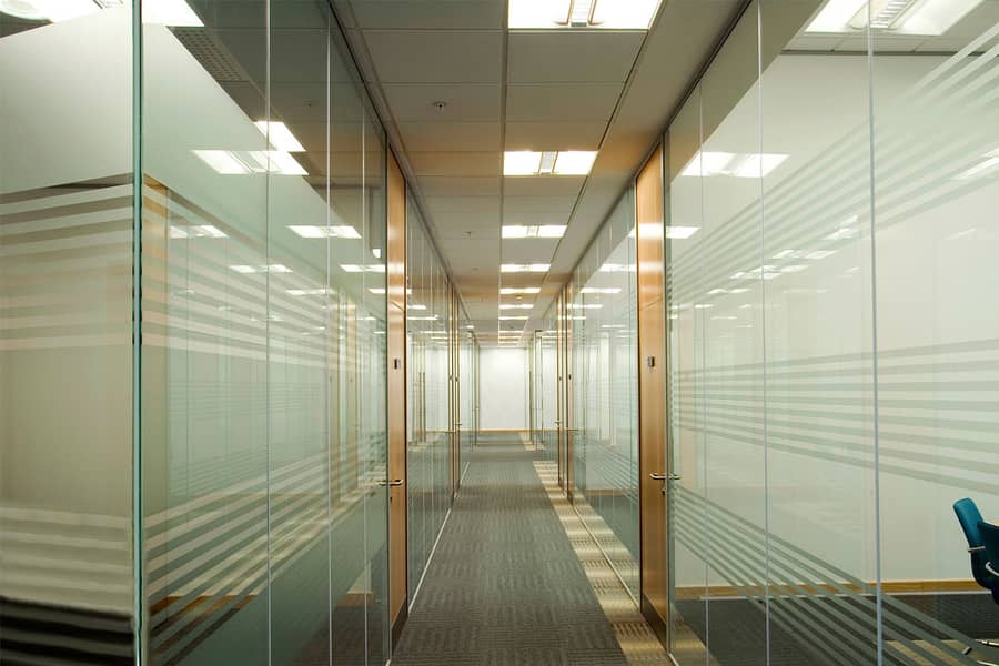 OFFICE PARTITION - DYWALL & GYPSUM BOARD - GLASS & ALUMNIUM PARTITION 9