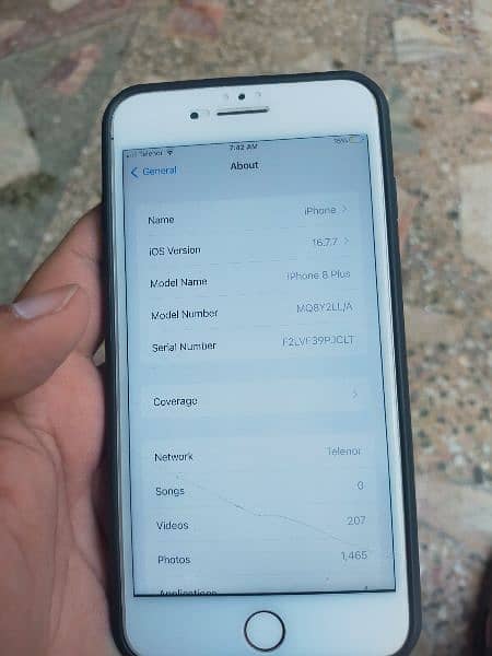 Iphone 8 Plus (256 gb) Pta Approved 3