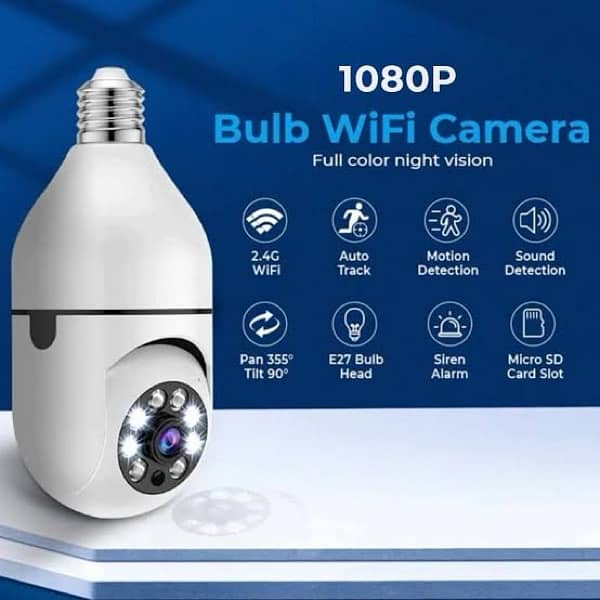 wifi wireless camera holder 360 v380 ptz cctv no hidden 2