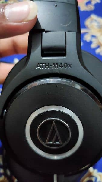 Audio Technica Ath-M40x Studio Monitoring Headphones 2