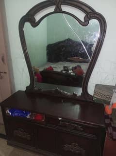 dressing table with same design two side tables