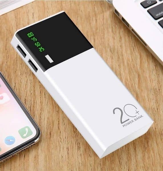 Portable 10000mah Power Bank With Digital Display 2