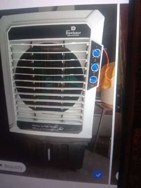 new AC or DC cooler h koi kharabi nhe h abi ak din use Kia h 1
